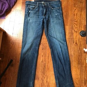 Hollister blue jeans